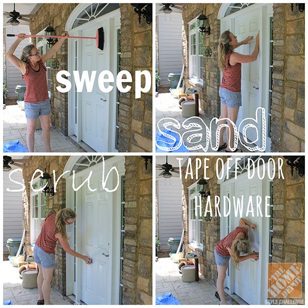Diy Painting Your Front Door For Fall Home Remedy Houston - Diy Front Door Paint
