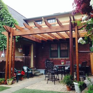 A pergola can be a beautiful and functional patio cover installation.