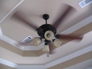 Summer Energy Efficiency at home can start with ceiling fans.